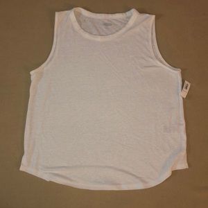 Sleeveless white Shirt